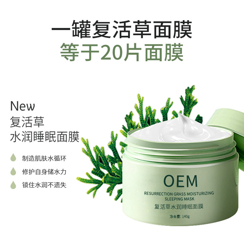 浙江_复活草睡眠面膜OEM